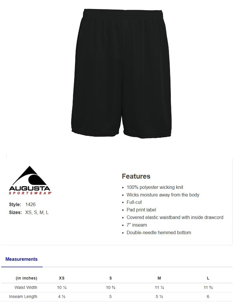 H.W. Porter Track and Field Youth and Adult Unisex Octane Shorts