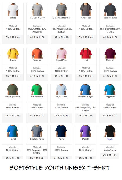 Youth and Adult Sizes