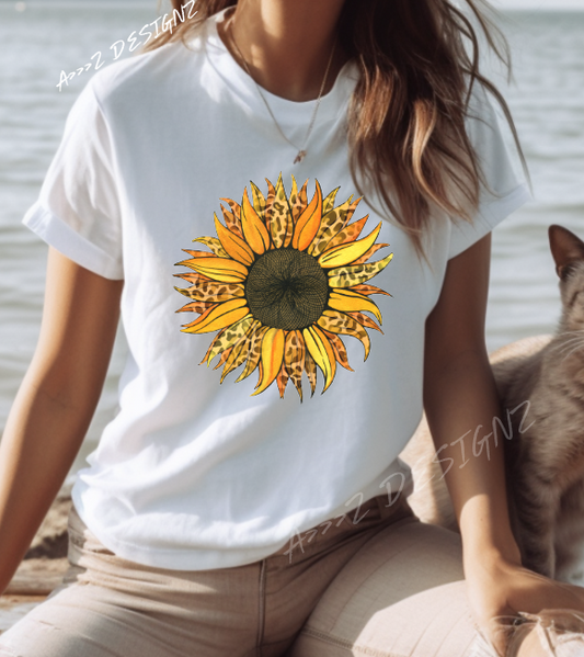 Sunflower Adult Tshirt